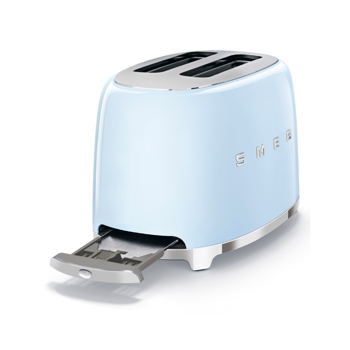 SMEG TSF01PBEU Toaster 2 slice pastel blue