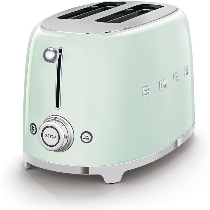 SMEG TSF01PGEU Toaster 2 slice pastel green