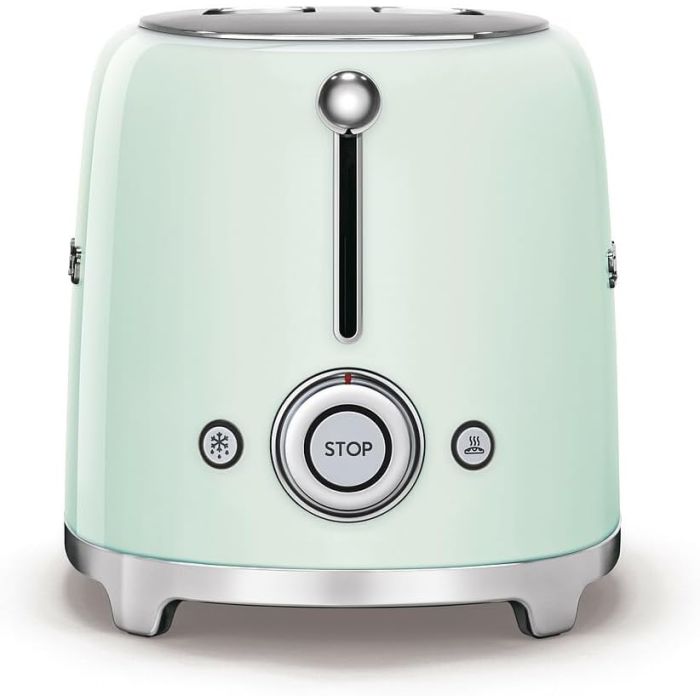 SMEG TSF01PGEU Toaster 2 slice pastel green