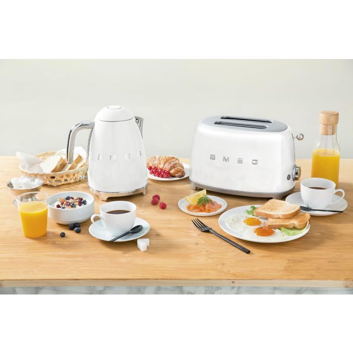 SMEG TSF01WHEU Toaster 2 slice white