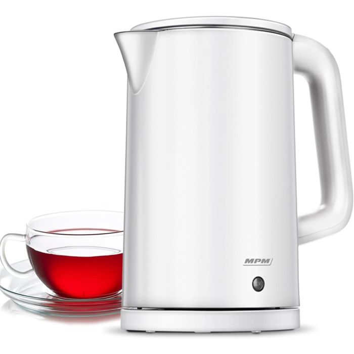 MPM MCZ-105 Double wall kettle /white/