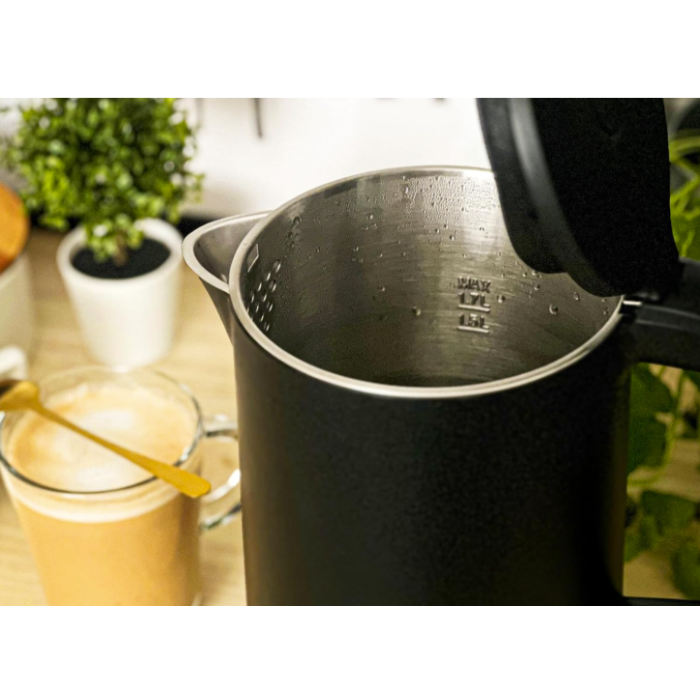 MPM MCZ-105/C Double wall kettle /black/