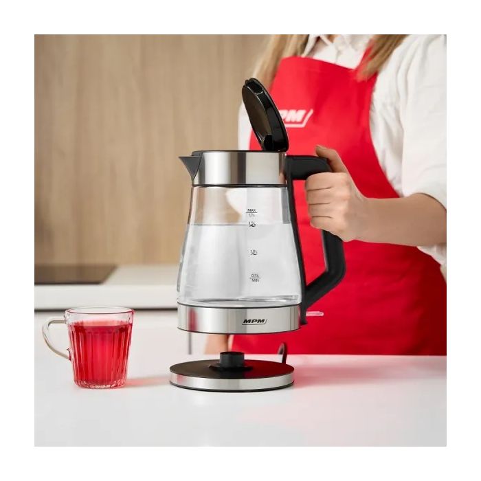 MPM MCZ-122 Glass kettle 2200W, 1.7l