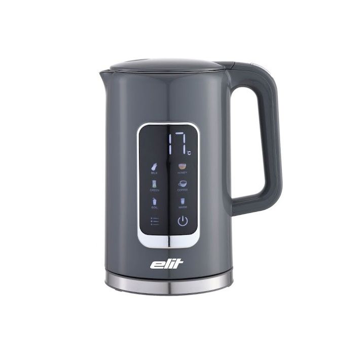 Elit 28994 Electric Kettle Cooltouch 1.7L Grey