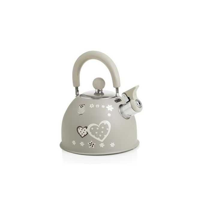 Brandani 54125 KETTLE INCANTO GREY S/S