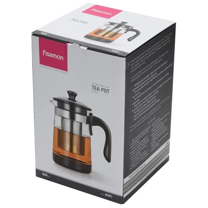 Fissman 6461 Tea press with filter 950ml
