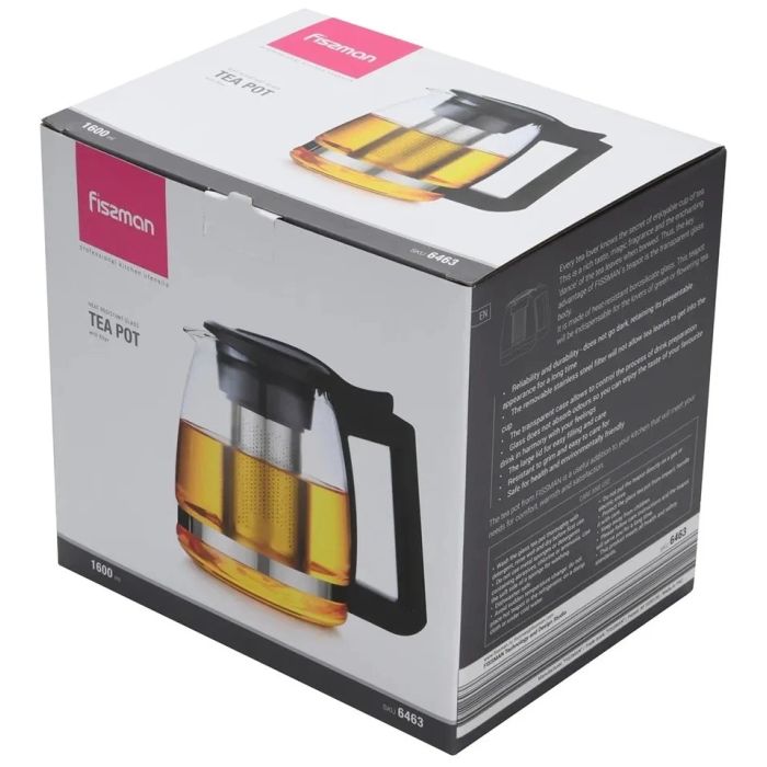 Fissman 6463 Tea press with filter 1600ml