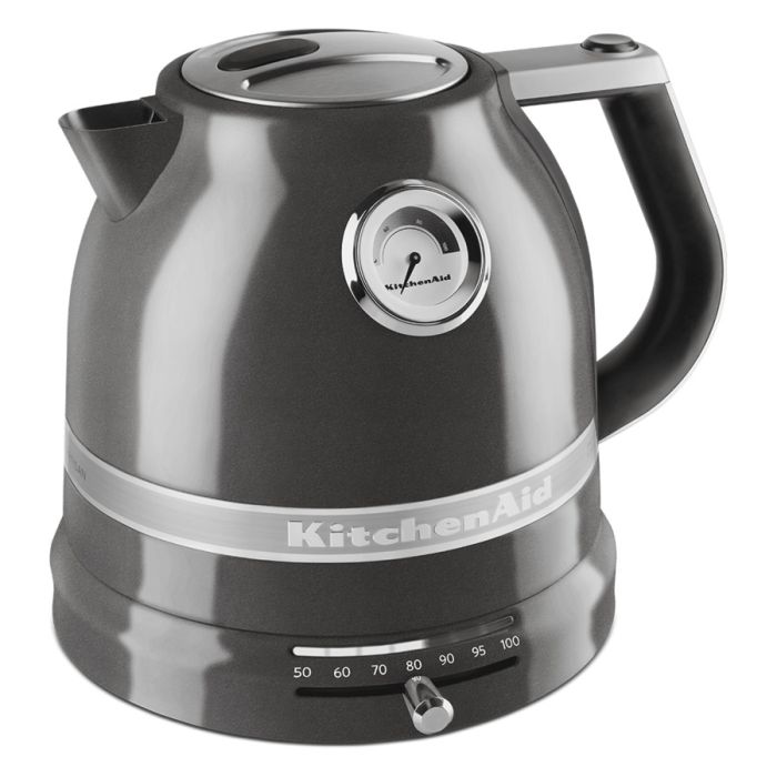 KitchenAid 5KEK1522EMS Electric Kettle Artisan Medallion Silver 1.5l