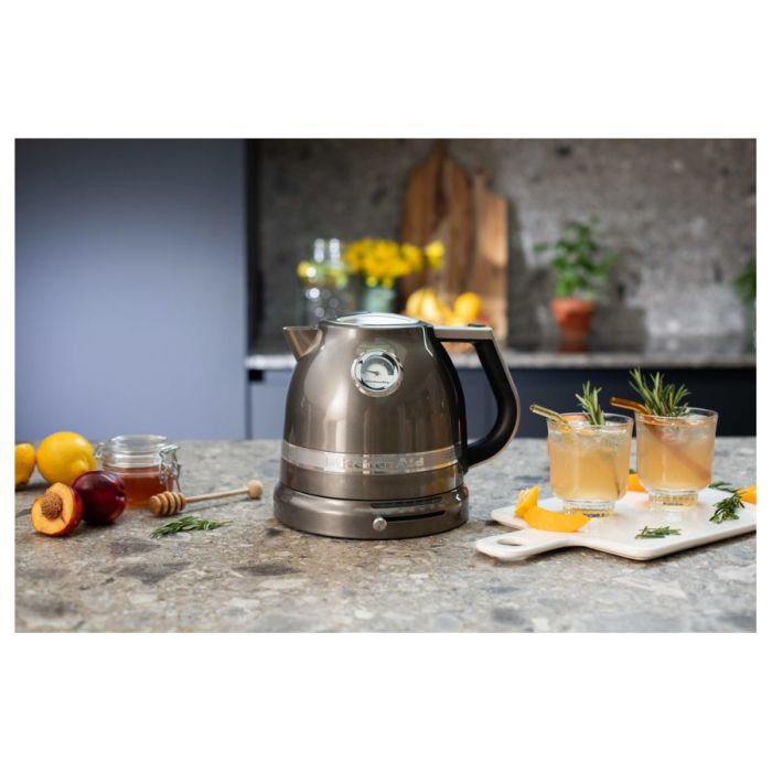 KitchenAid 5KEK1522EMS Electric Kettle Artisan Medallion Silver 1.5l