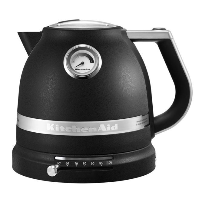 KitchenAid 5KEK1522EBK Electric Kettle Artisan, Cast Iron Black, 1.5l