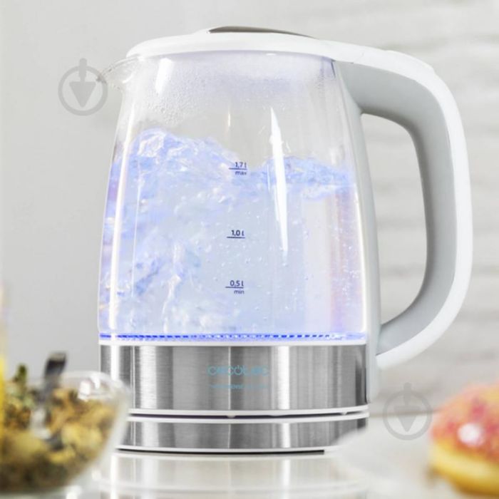 Cecotec 01510 Borosilicate glass water kettle 1.7l