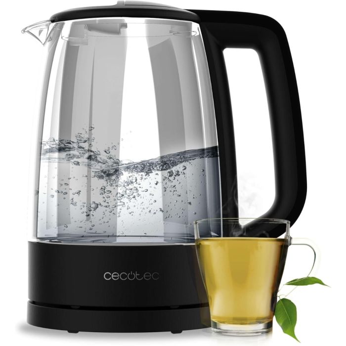 Cecotec 00169 Borosilicate glass kettle ThermoSense 320 1.7L, 2200W