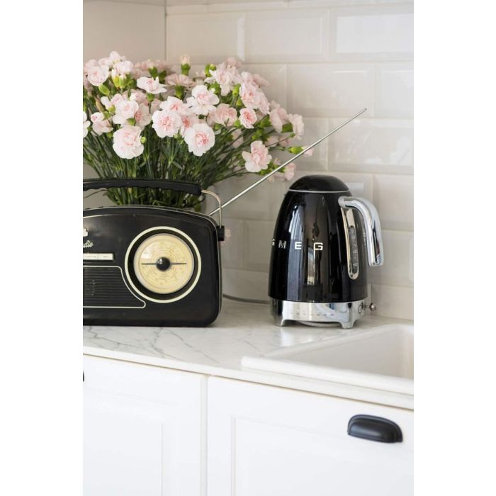 SMEG KLF04BLEU Electric kettle black 1.7l