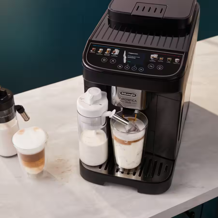 DeLonghi ECAM330.80.BXB Magnifica Duo Brushed Black
