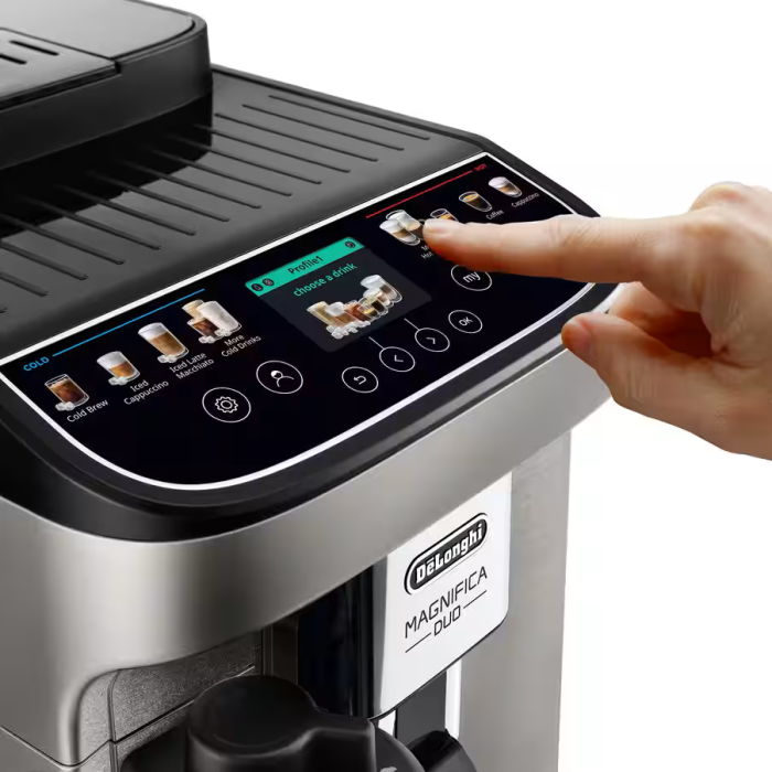 DeLonghi ECAM330.80.TXB Magnifica Duo Brushed Titanium