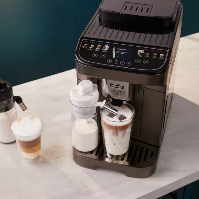 DeLonghi ECAM330.80.TXB Magnifica Duo Brushed Titanium