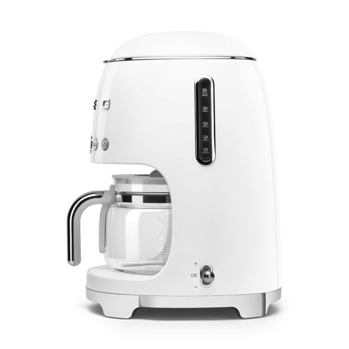 SMEG DCF02WHEU Drip Coffee Machine white