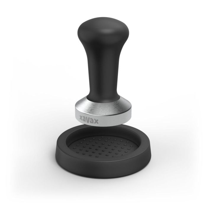 Hama 111276 Tamper, 51mm and tamper mat, black