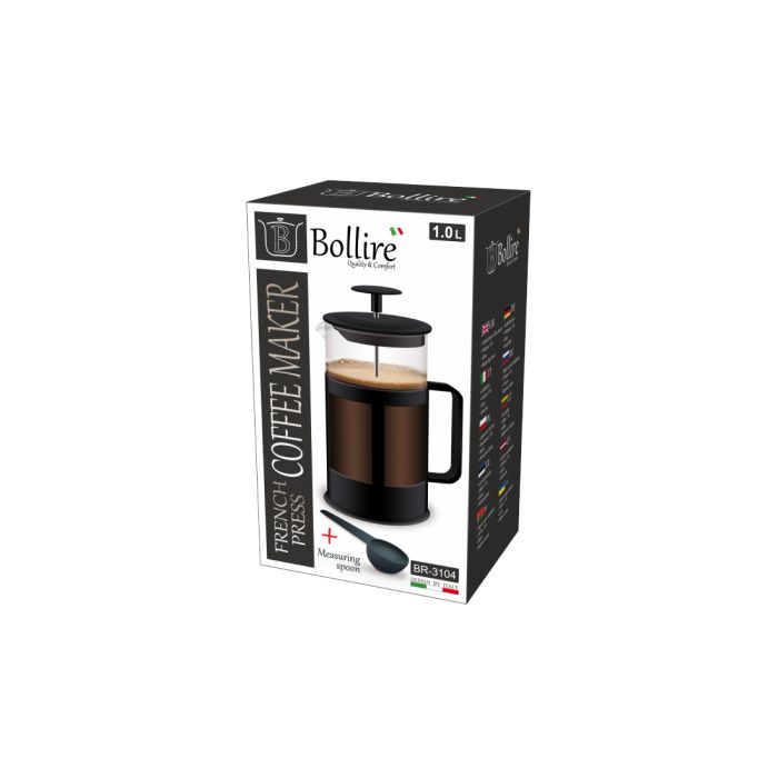 Bollire BR-3104 French Press coffee maker 1,0L