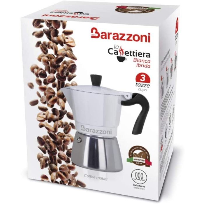 Barazzoni 830005103 Coffee maker 3 cups Inox