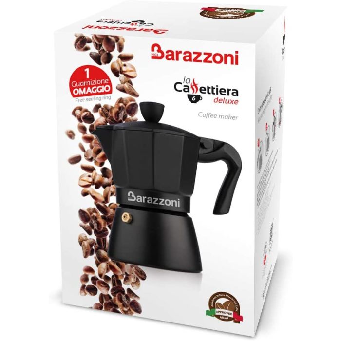 Barazzoni 830005003 Coffee maker 3 cups Black