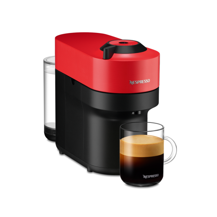 Nespresso Vertuo Pop Up red