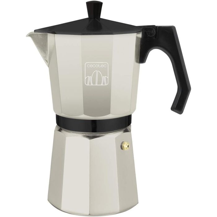 Cecotec 01657 Cafetera Italiana Cumbia Mokclassic 1200 Beige