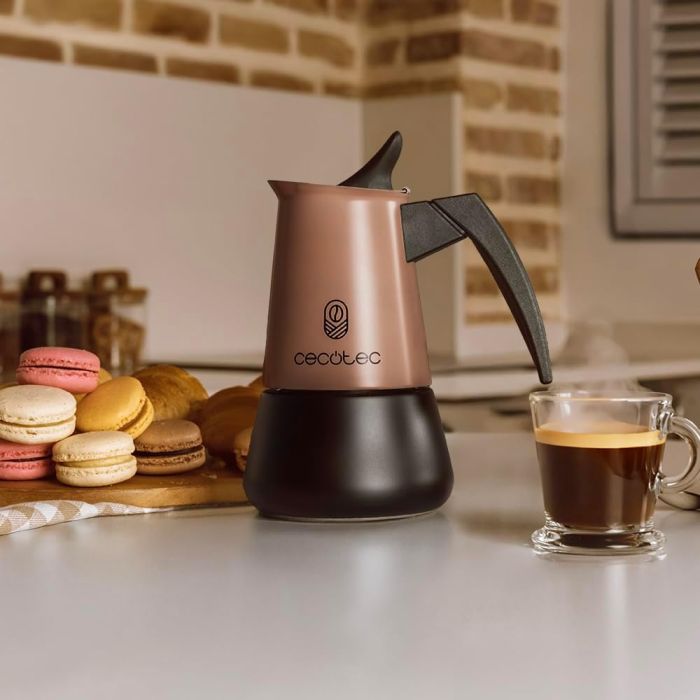 Cecotec 00116 Italian coffee maker Piccolina 400 Bronze