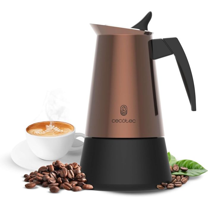 Cecotec 00117 Italian coffee maker Piccolina 600 Bronze