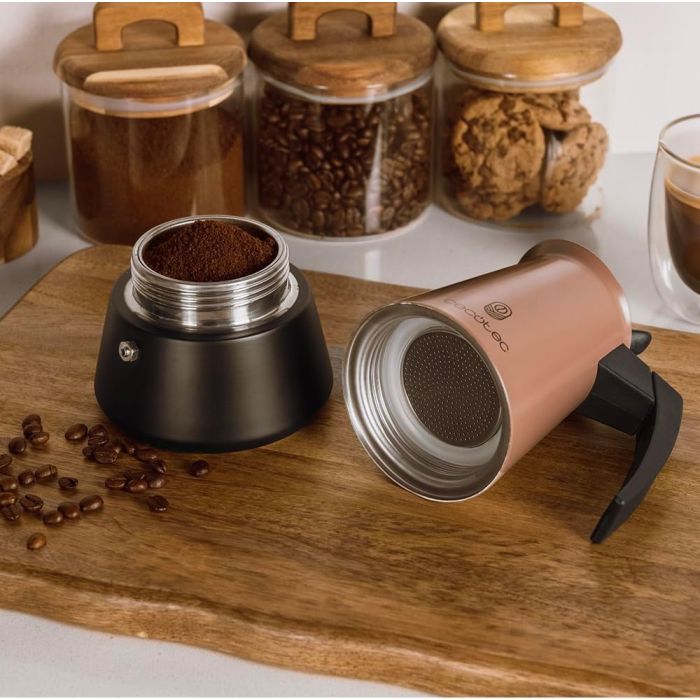 Cecotec 00166  Italian coffee maker Piccolina 600 Gold