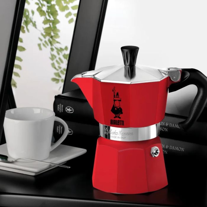 Bialetti Moka Express Red 6 cups