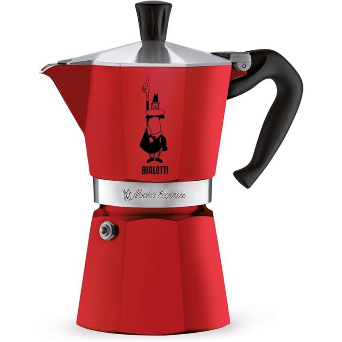 Bialetti Moka Express Red 6 cups