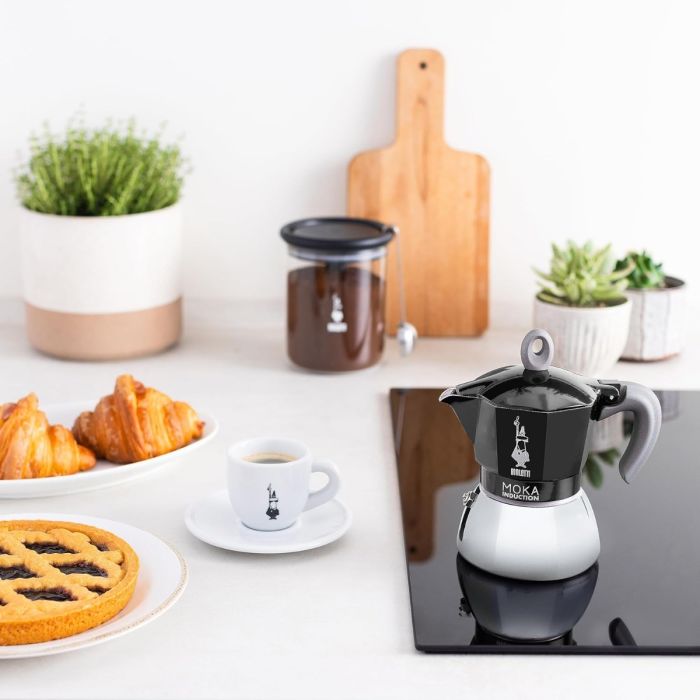 Bialetti Moka Induction Black 4 cups