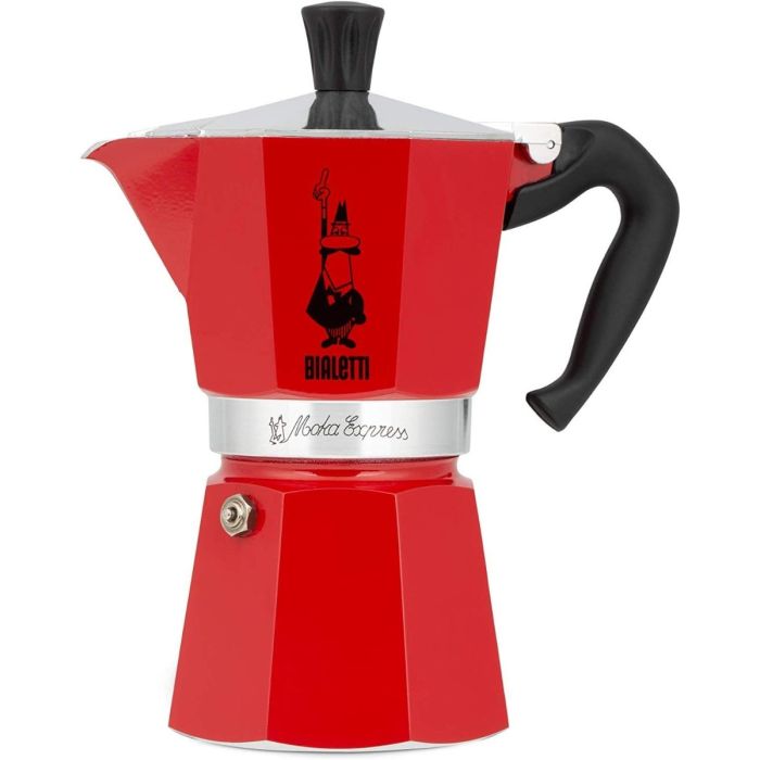 Bialetti Moka Express Red 3 cups