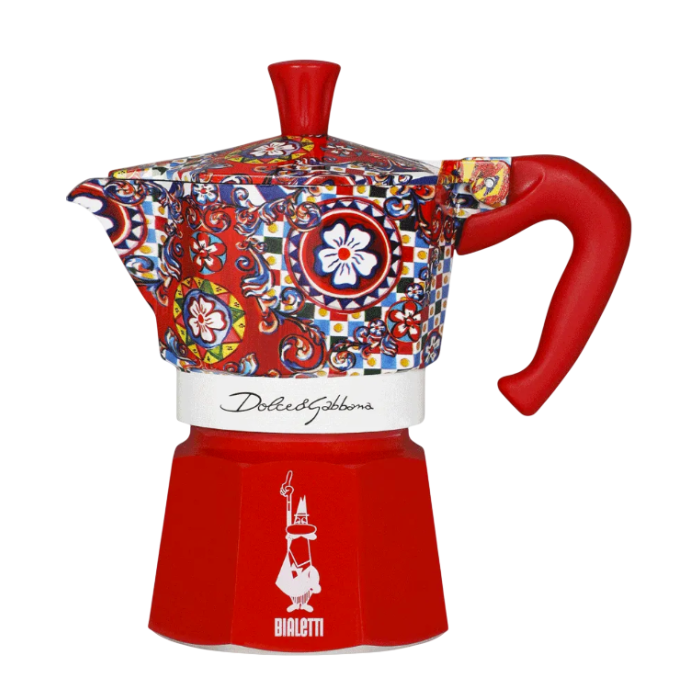 Bialetti Moka Express D&G Red and Blue 6 cups