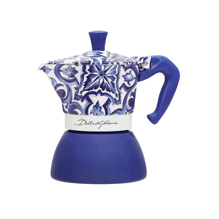 Bialetti Moka induction D&G Blue Med. 4 cups