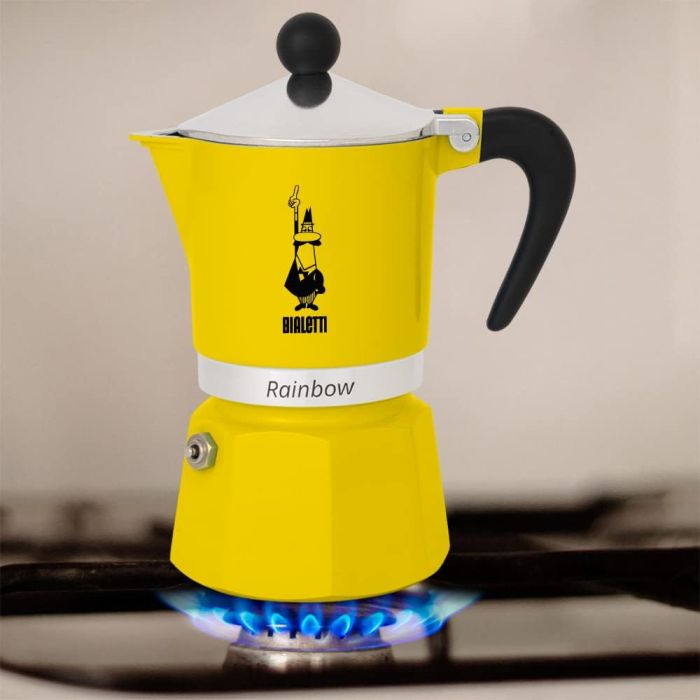 Bialetti Rainbow Yellow 3 cups