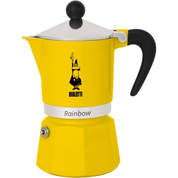 Bialetti Rainbow Yellow 3 cups