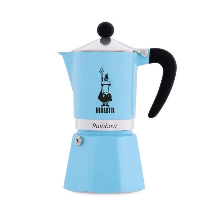 Bialetti Rainbow Light Blue 3 cups