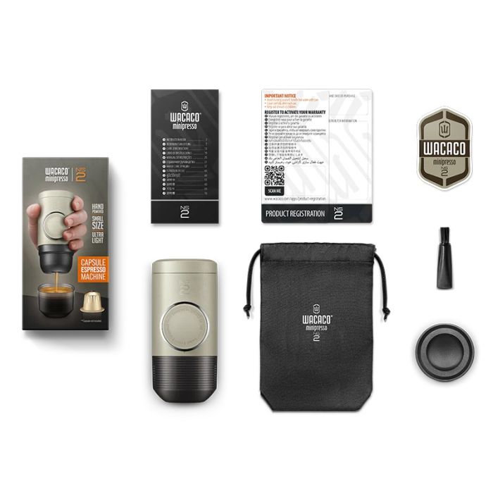 Wacaco Minipresso NS2 portable coffee machine