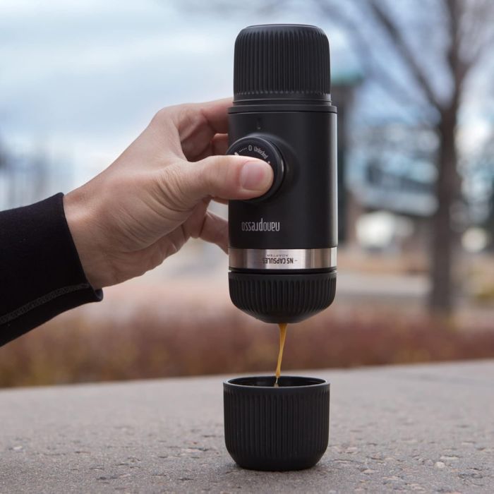 Wacaco Nanopresso portable coffee machine+NS adapter