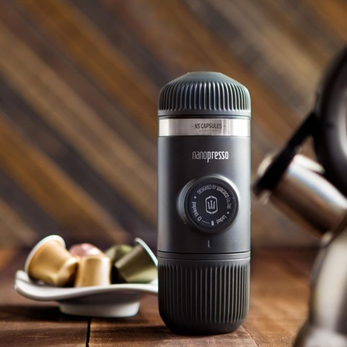 Wacaco Nanopresso portable coffee machine+NS adapter