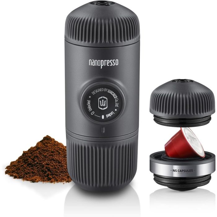 Wacaco Nanopresso portable coffee machine+NS adapter
