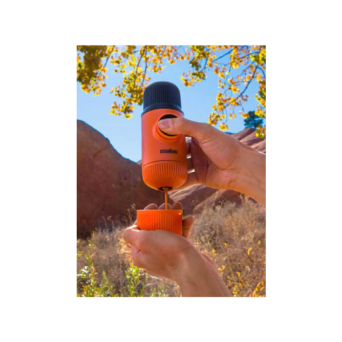 Wacaco Nanopresso Orange portable coffee machine+carrying bag