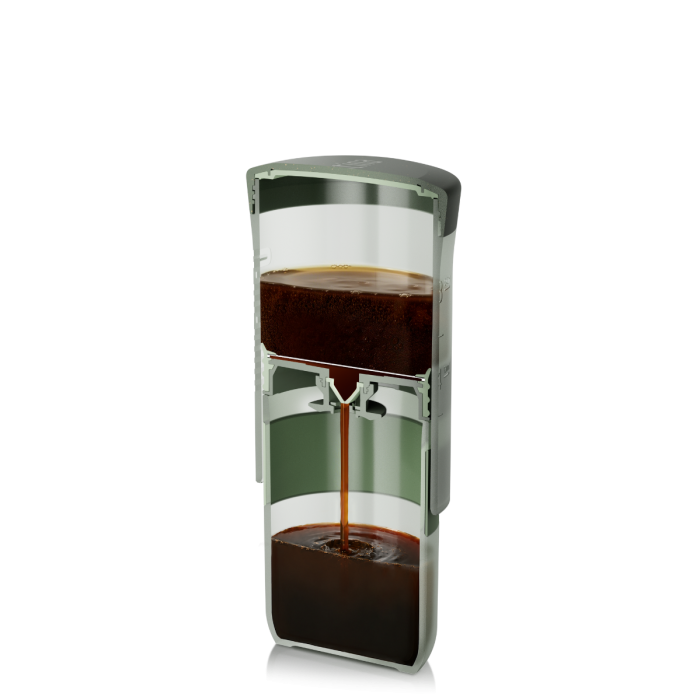 Wacaco Prestina Green portable coffee maker