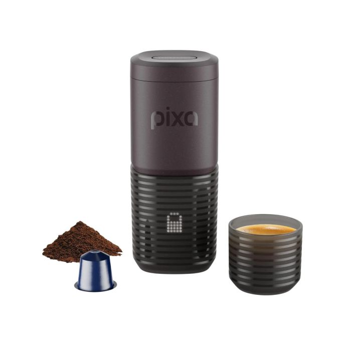 Wacaco Pixapresso Dark Burgundy portable coffee machine