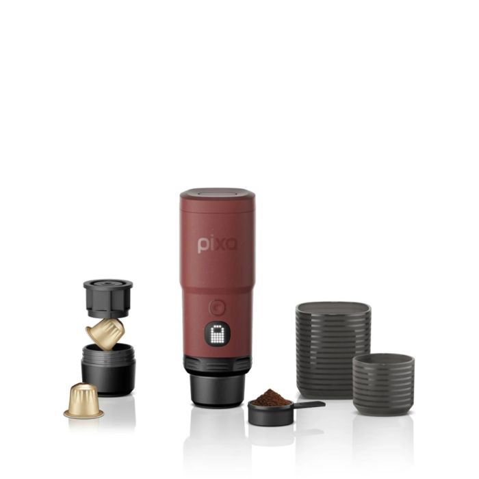 Wacaco Pixapresso Tuscan Red portable coffee machine