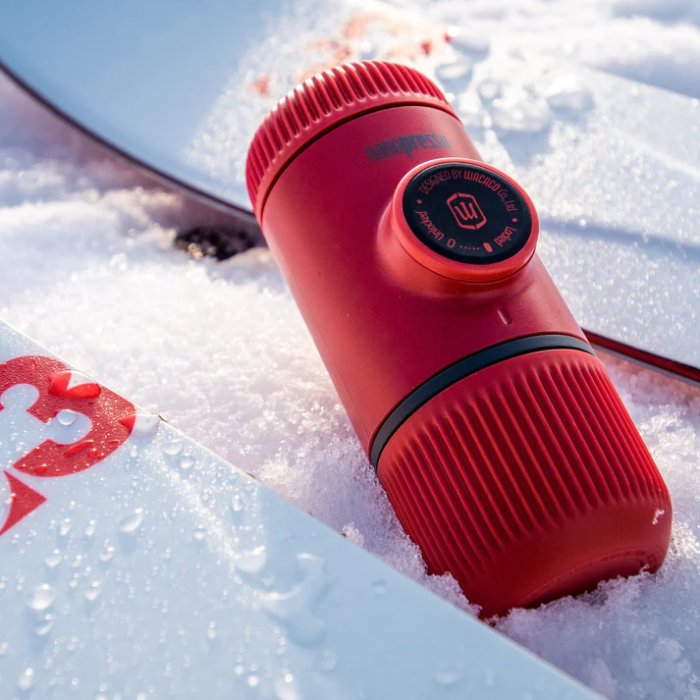 Wacaco Nanopresso Red portable coffee machine+carrying bag
