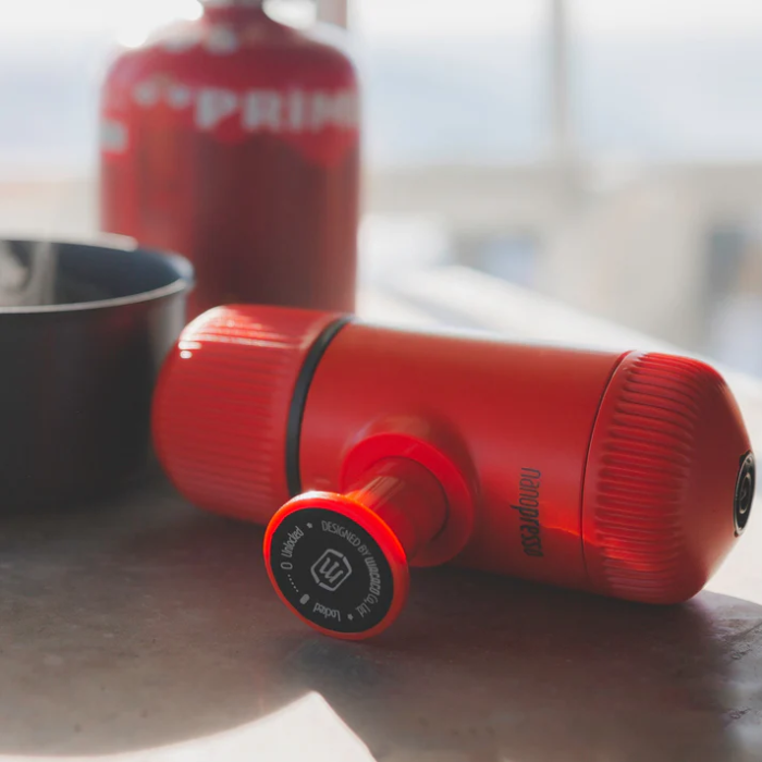 Wacaco Nanopresso Red portable coffee machine+carrying bag