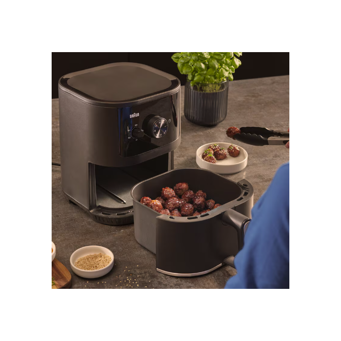 Braun HF3000IBK-HF3000 MultiFry 3 Air fryer Black